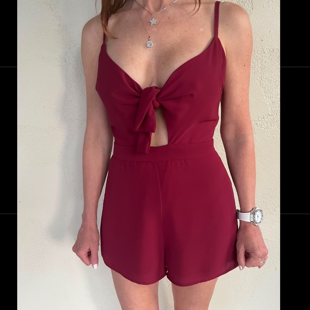 Halter top romper